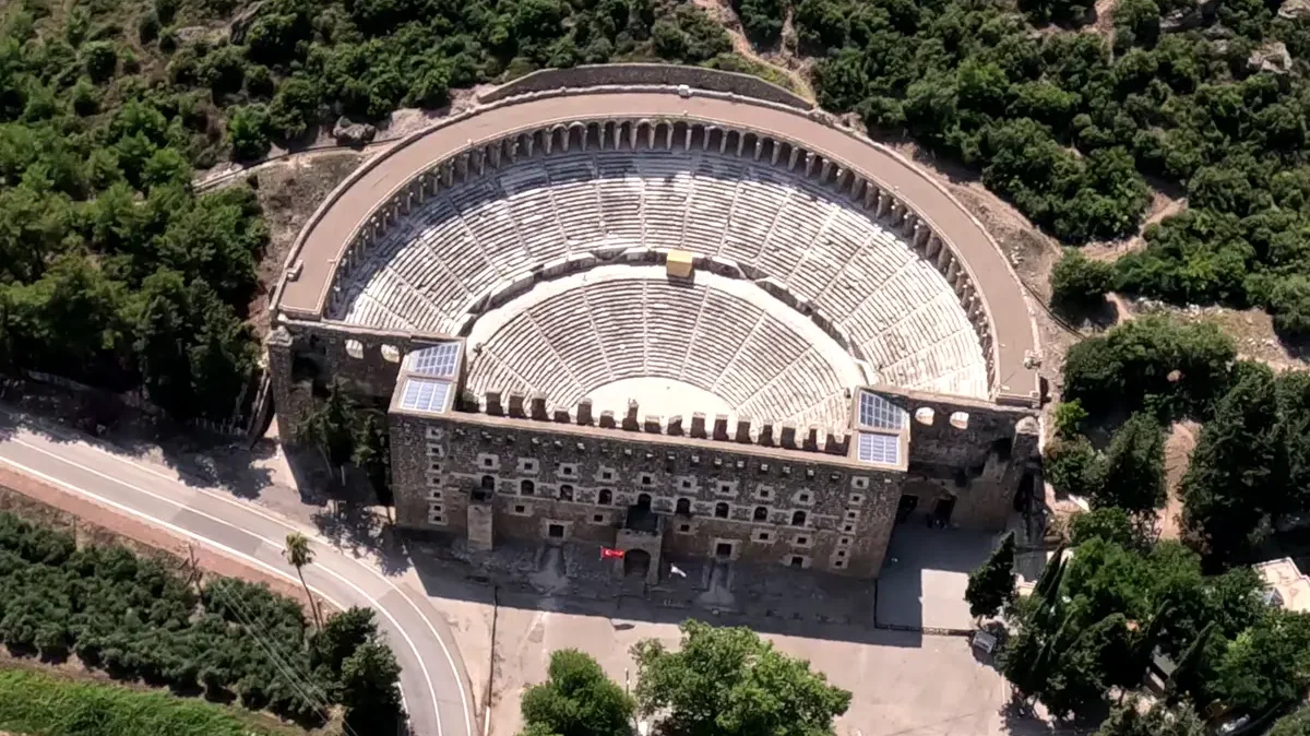 Aspendos Helicopter Tour