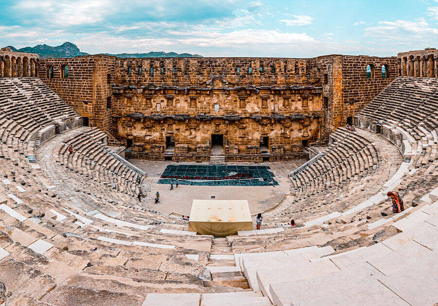 Aspendos Helikopter Turu