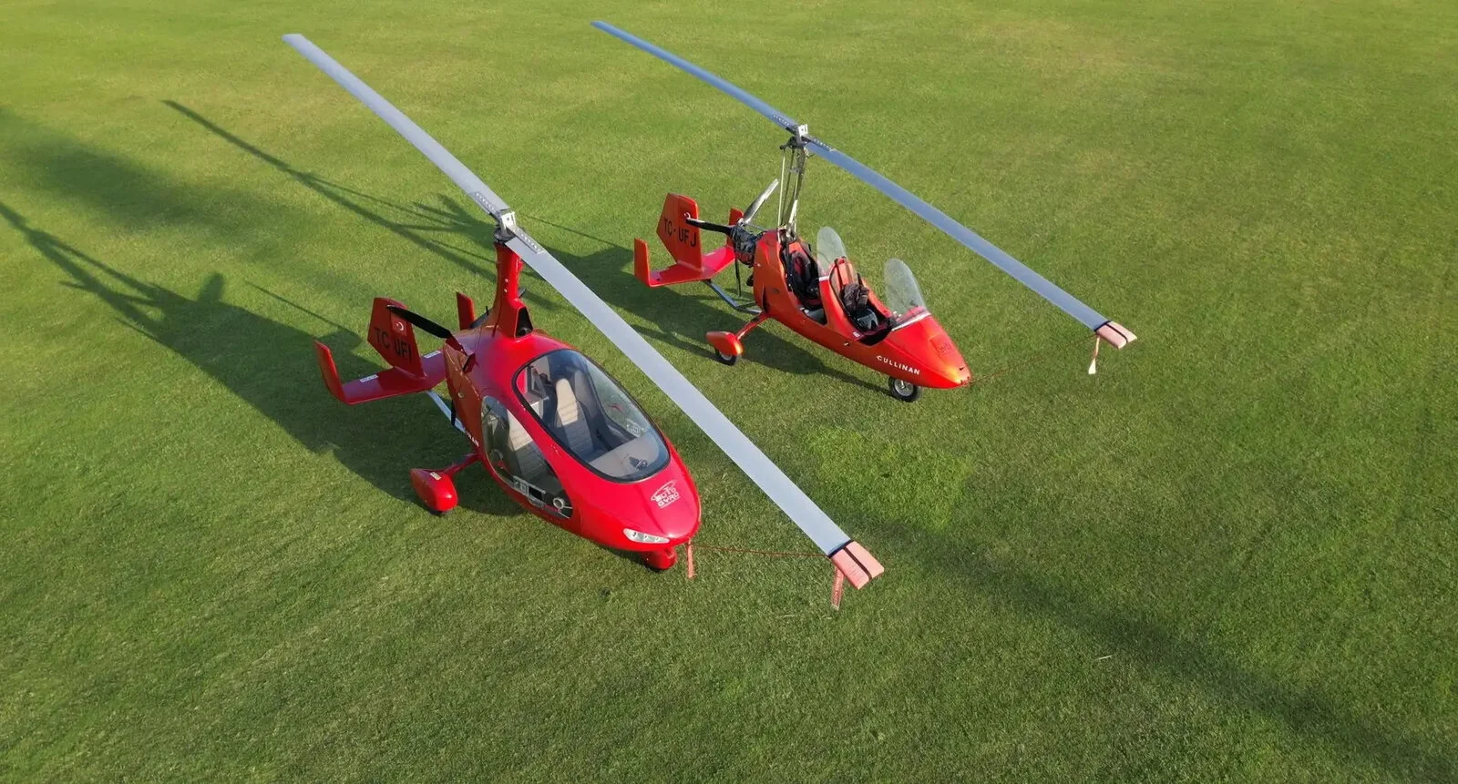 Royal Fly Gyrocopters Kalkışa Hazır - Antalya'da Hava Turları